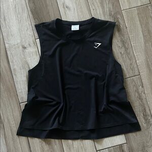 Gymshark Woman’s Black Sleeveless Top